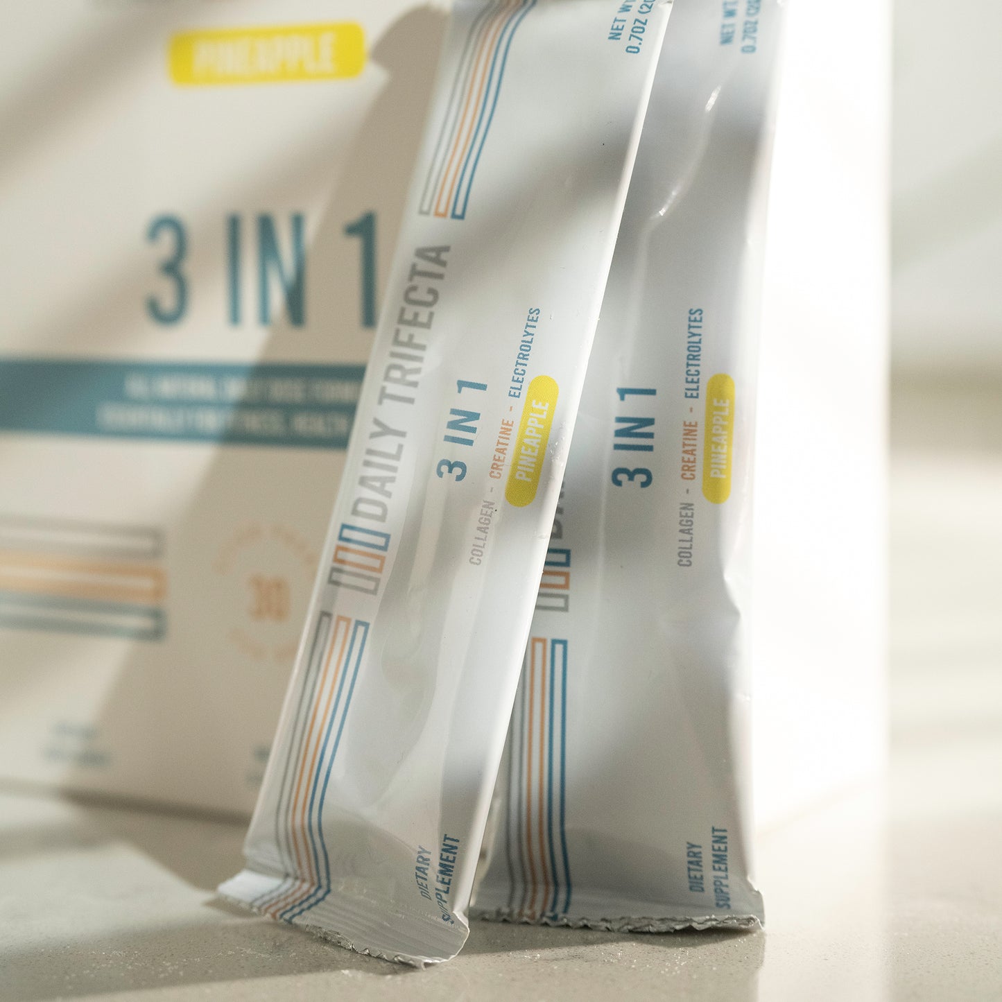 Daily Trifecta - Collagen, Creatine & Electrolyte 3 in 1 Stick Packs (Box of 30)